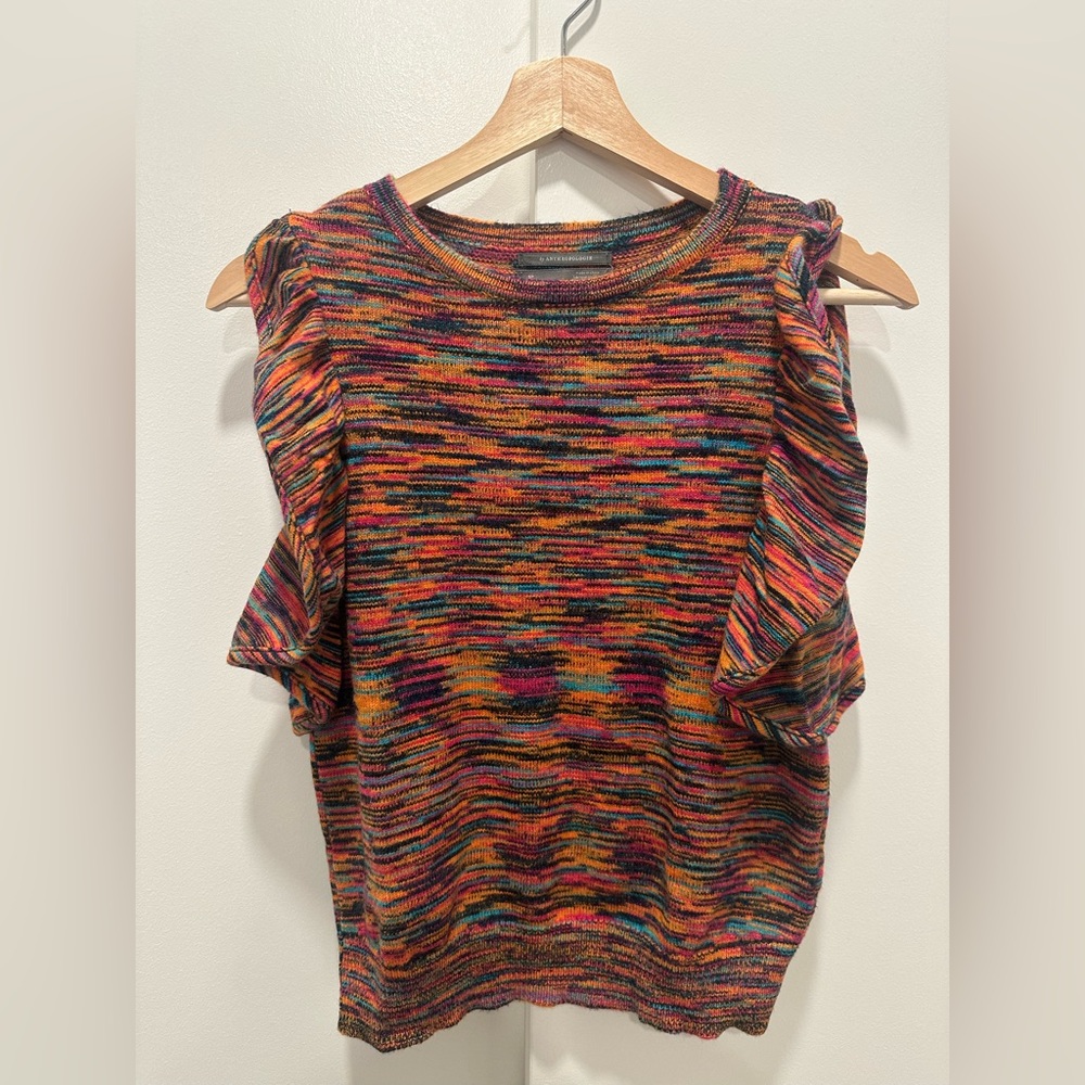 Anthropologie Ruby Flutter-Sleeved Knit Top - Picture 4 of 13